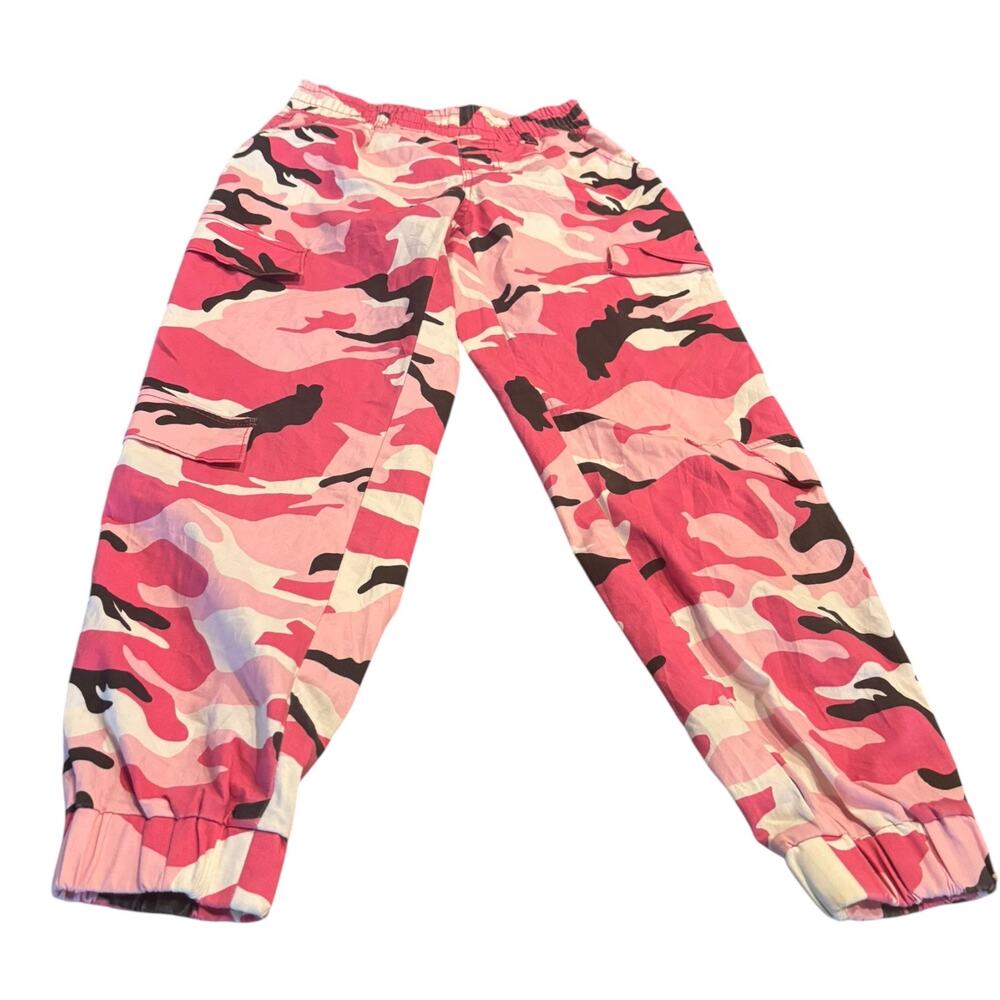 V.I.P. Jeans Pink  & Black Camo Pants Size 3/26